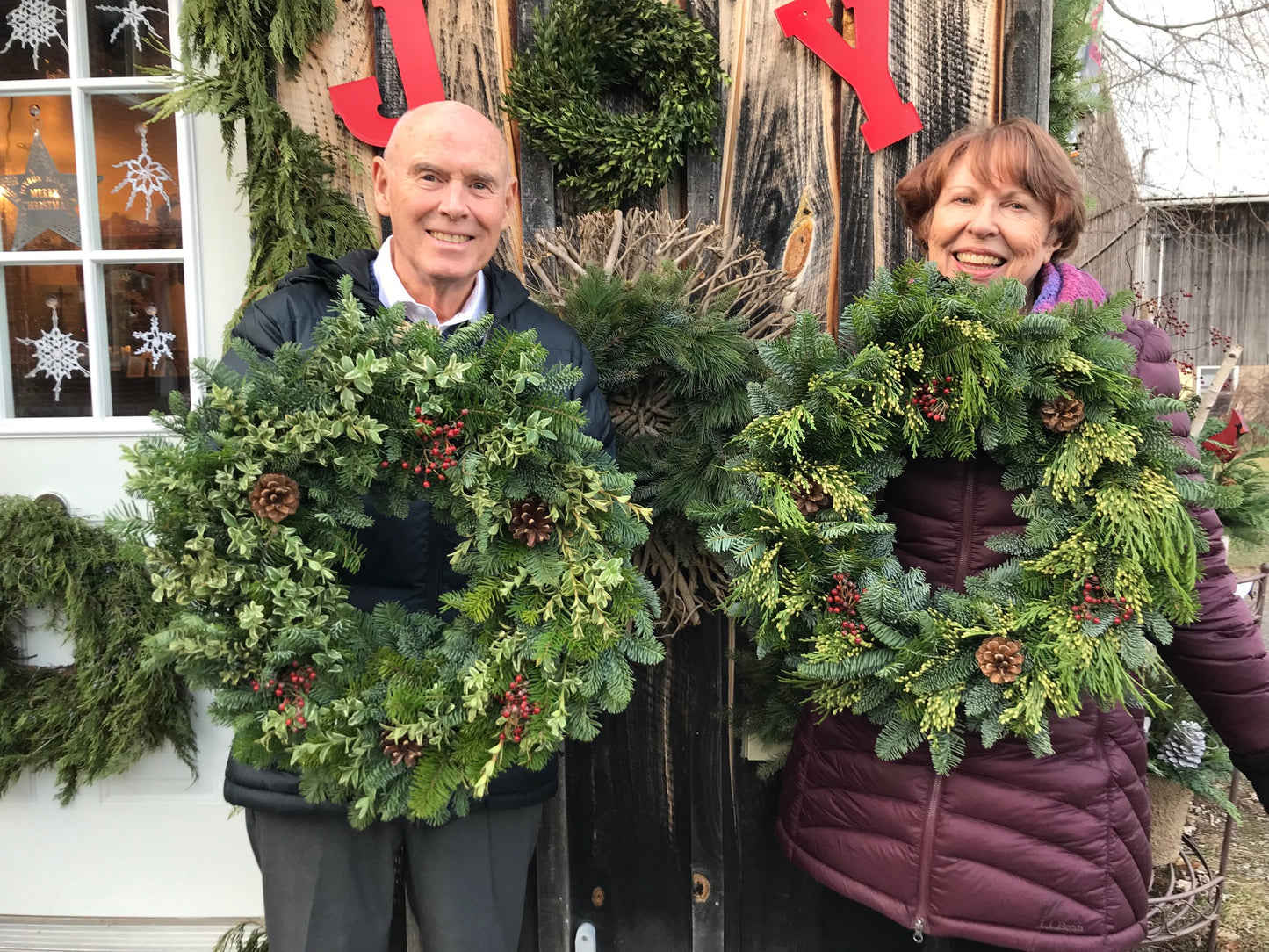 One of a Kind - Fresh Evergreen Wreath Workshop