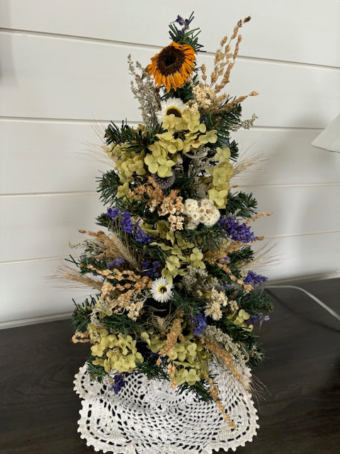 Dried Floral Table Tree Workshop