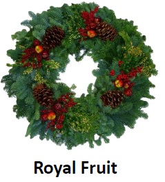 Royal Fruit Wreath