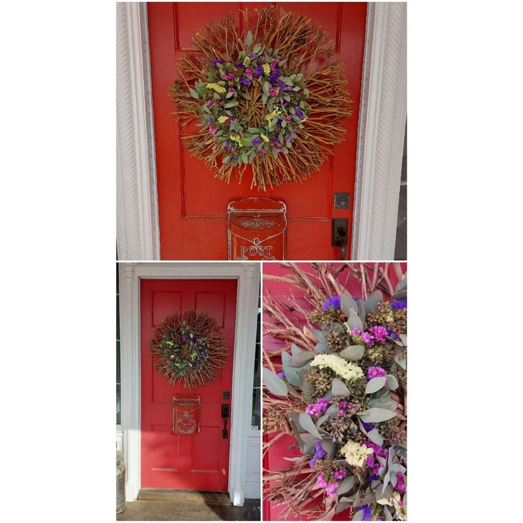 Twiggy Wreath Natural