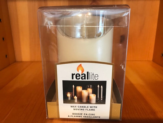 Candle Reallite Ivory