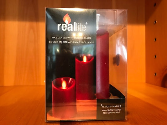 Candle Reallite Scarlet