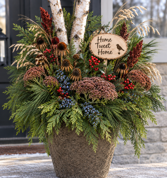 Home Tweet Home Winter Container Workshop