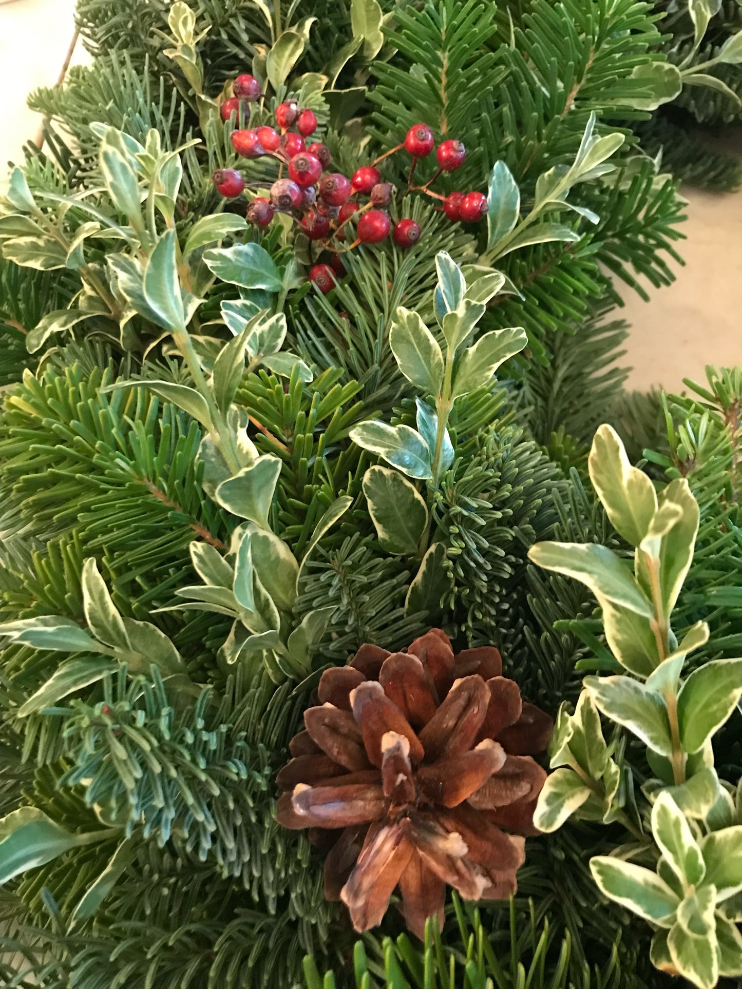 One of a Kind - Fresh Evergreen Wreath Workshop