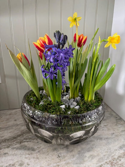 Punching into Spring Centrepiece