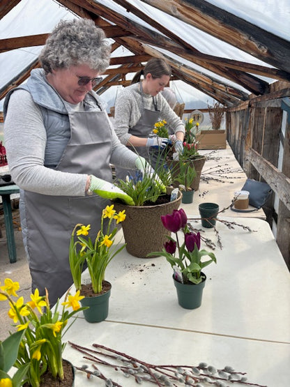 Springy Bulb Container Workshop