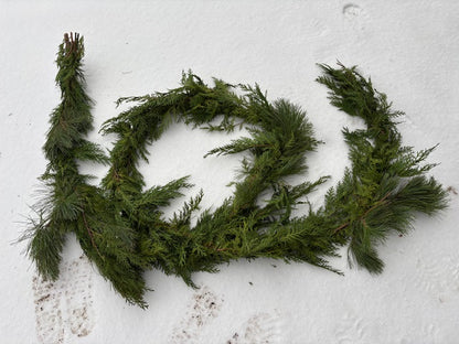 Pine  & Cedar Garland