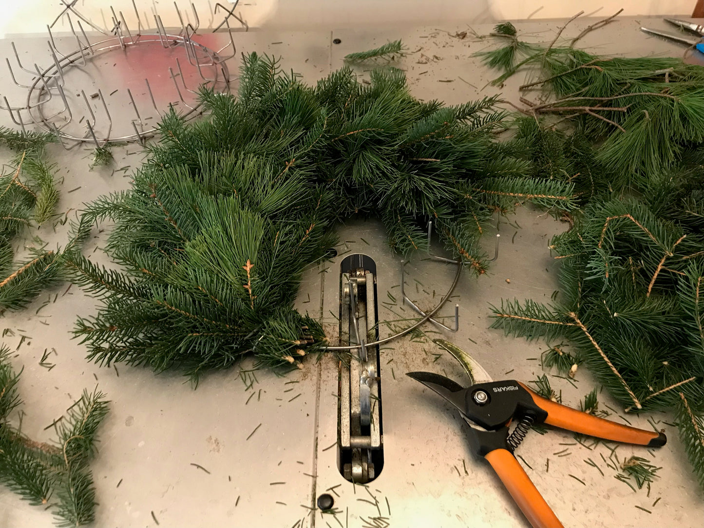 One of a Kind - Fresh Evergreen Wreath Workshop