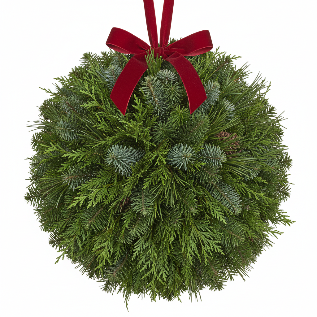 Evergreen Kissing Ball