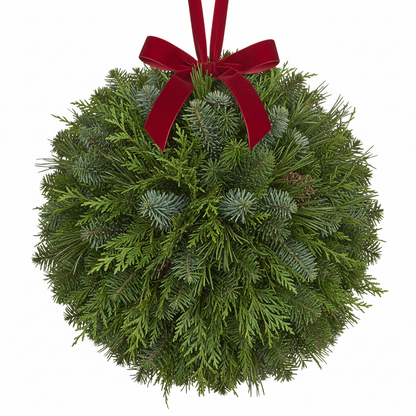 Evergreen Kissing Ball