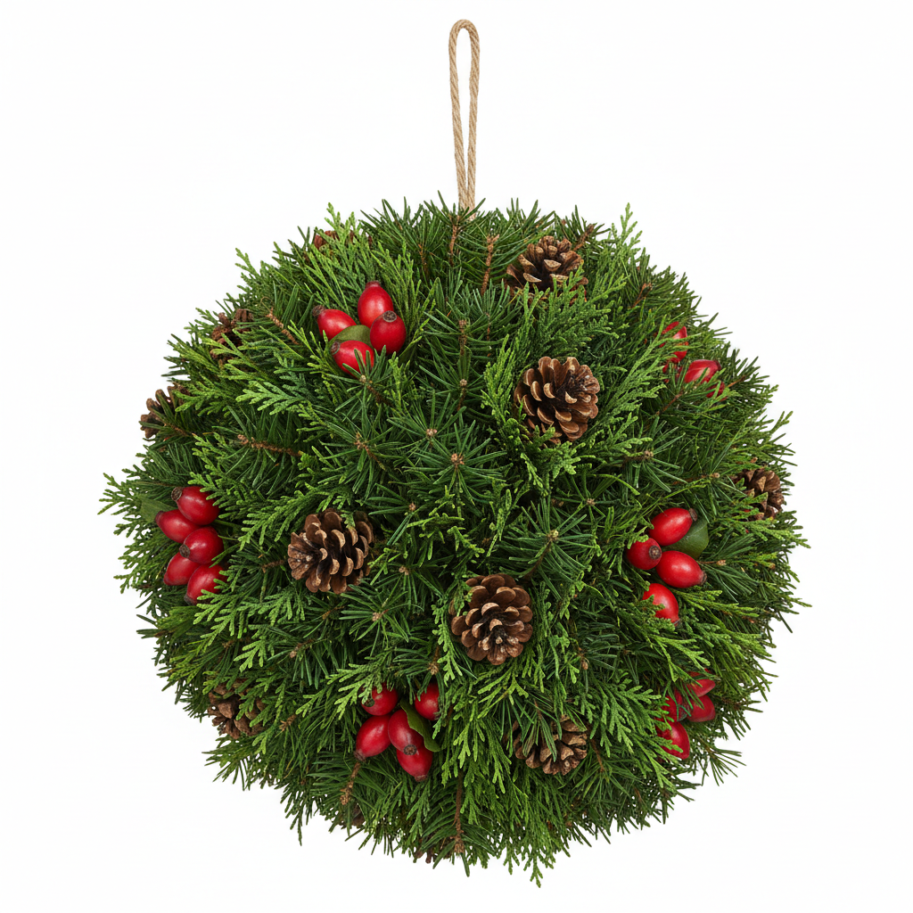 Evergreen Kissing Ball