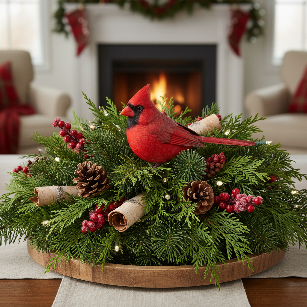 Cardinal Centrepiece