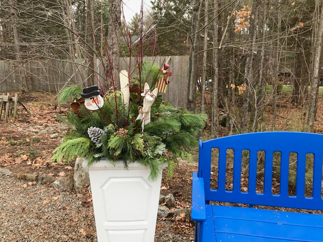 Custom Winter Containers