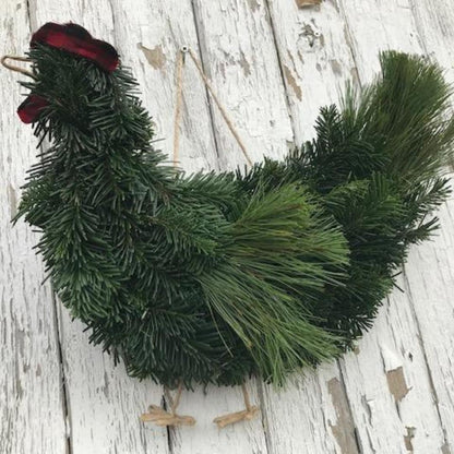 "Rooting Ruby" Evergreen Chicken